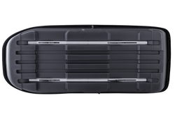 Inter Pack Monsun L Dachbox, Schwarz Metallic