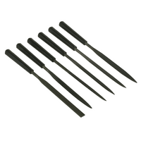Set mit sechs STANLEY 0-22-500 Nadelfeilen, Länge 160 mm