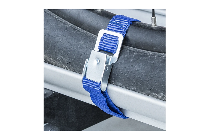 Set mit vier ProPlus 330285 Fahrradbefestigungsgurten, Länge 30 cm