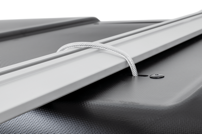 Inter Pack Stella 480 silberne Kevlar-Dachbox (Flexi Fit G2)