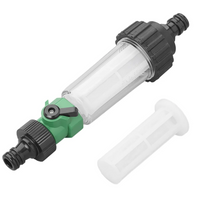 ProPlus 150770 Wasserhahn-/Schlauchwasserfilter mit Universalanschluss und zusätzlichem Filter