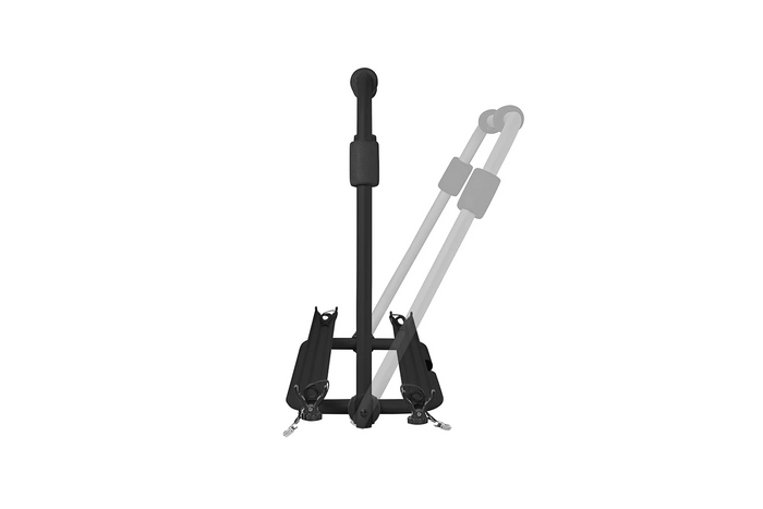 ProPlus 330242BL Fahrradträger für Anhängerkupplung für 2 Fahrräder 40 kg