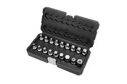 YATO YT-05991 Ölablassschraubenschlüssel-Set mit 18 Steckschlüsseln