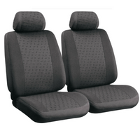 LAMPA Glamur Anthrazit Autositzbezüge, Set für die Vordersitze