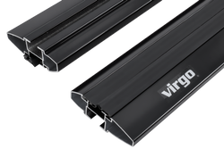 Inter Pack Virgo IR 110 (G2) Dachträger mit integrierten Schienen (schwarz)