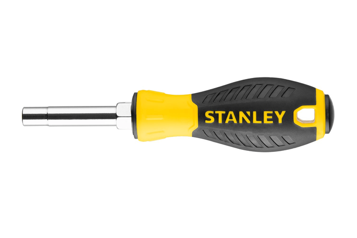 STANLEY 6-fach Schraubendreher, 3 Bits / 6 Spitzen
