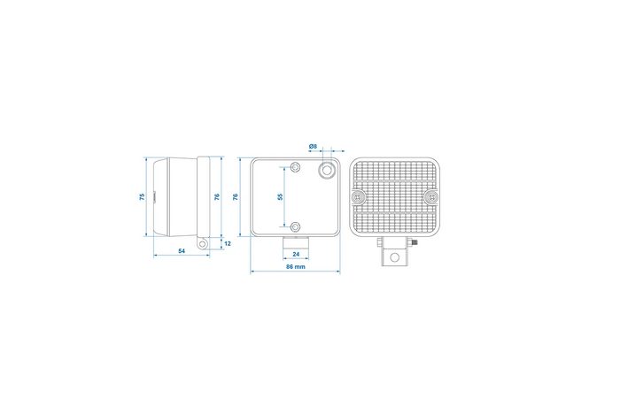 ProPlus 343632 universelle Nebelschlussleuchte