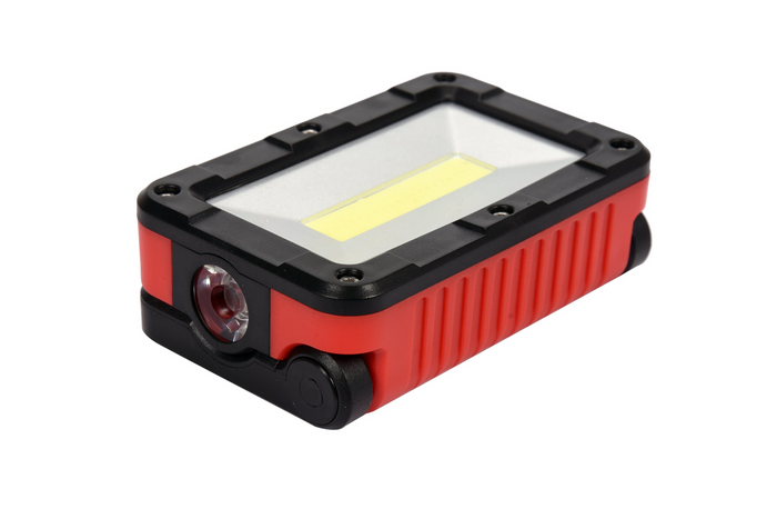 Tragbarer Scheinwerfer + Taschenlampe YATO YT-81819 COB-LED 300 lm