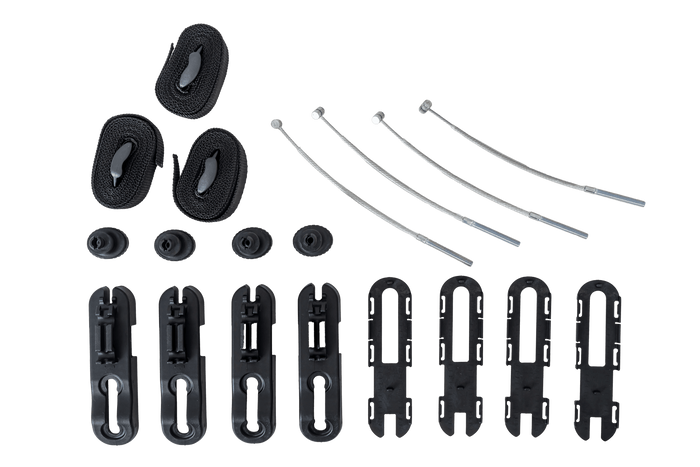 Inter Pack Stella 480 silberne Kevlar-Dachbox (Flexi Fit G2)