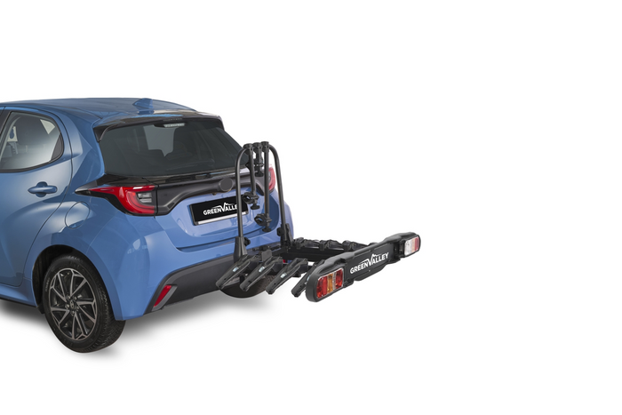 Green Valley Discovery 4 - Anhängerkupplungs-Fahrradträger für 4 Fahrräder