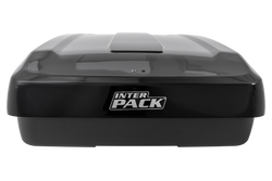 Inter Pack Monsun PRO L Dachbox, Schwarz Metallic