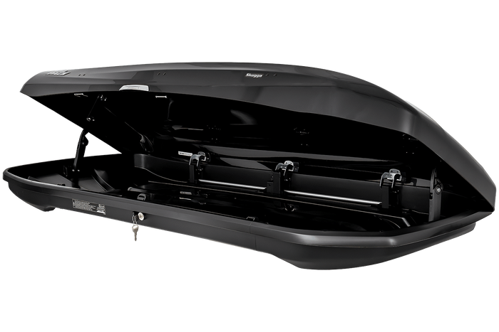 Inter Pack Skugga L 660 Dachbox, schwarz glänzend