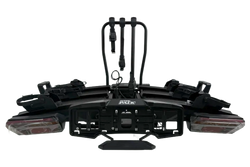 Platforma rowerowa na hak WG-TPAF3 na 3 rowery składana światła LED (czarna)