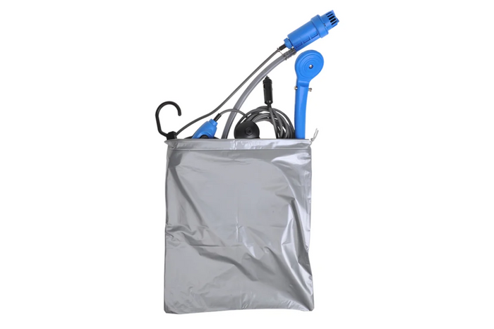 Tragbare Reisedusche ProPlus 770408, mobiles Set für Wohnmobil, Anhänger und Auto, 12 V