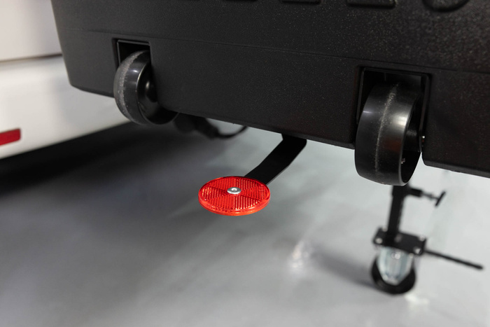 Towbox V3 Camper lang schwarz - Gepäckbox für Anhängerkupplung