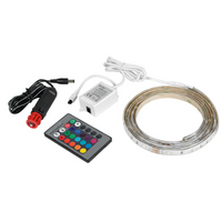 RGB-LED-Streifen mit selbstklebendem Band, Lampe 12/24 V, 200 cm