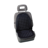 LAMPA Massage-Autositzkissen, schwarz, mit Massageeffekt