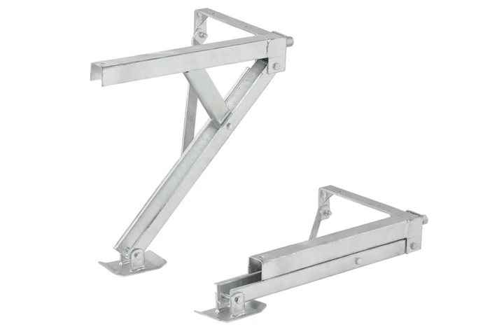 ProPlus 361510 ausziehbare Eckstütze, rechts vorne/links hinten am Anhänger, 600 kg, 460 mm