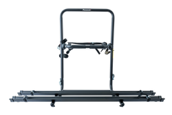 Peruzzo Brennero 4x4 Ersatzrad-Fahrradträger - 2-Fahrradträger mit Schienen (schwarz)