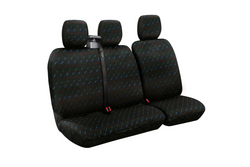 LAMPA Dido-2 Autositzbezüge, schwarz, für Busse und Transporter