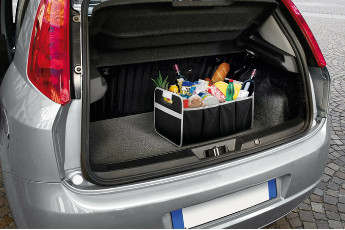 LAMPA Shop&Store L Einkaufskorb, faltbarer Aufbewahrungsbehälter, 50 x 33 cm