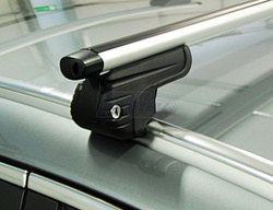 Mont Blanc AMC 5412-A52 Aluminium-Dachträger für integrierte Schienen