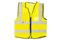 HERMON XXL gelbe reflektierende Weste mit Taschen
