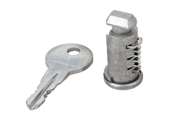 Set mit universellen Schlössern und Schlüsseln (4 Stück).