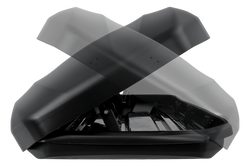 Inter Pack Skugga L 660 Dachbox, schwarz matt