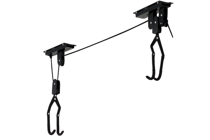 ProPlus 730915 Deckenfahrradhalterung mit automatischer Verriegelung, Tragkraft 20 kg