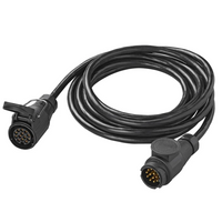 ProPlus 343528 Anhängerverlängerungskabel, 13-poliger Stecker/Buchse, 5 m