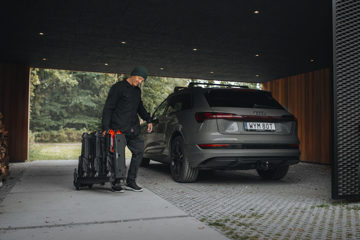 Thule Epos - faltbarer Anhängerkupplungs-Fahrradträger für 3 Fahrräder (979100)