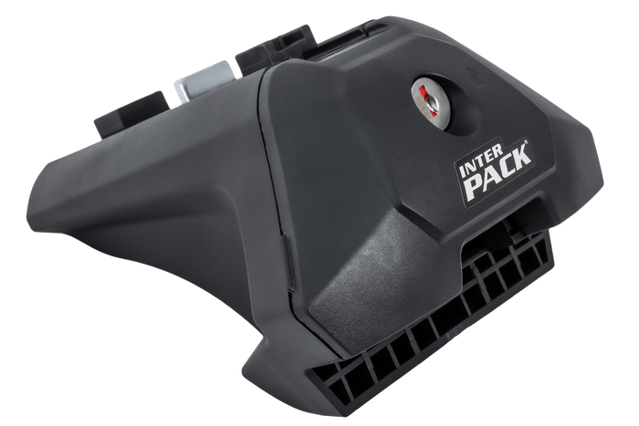 Inter Pack Virgo IR 120 (G2) Dachträger mit integrierten Schienen (schwarz)