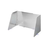 ProPlus 370340V03 Faltbarer Windschutz für Campingkocher, Brenner 37-70 cm