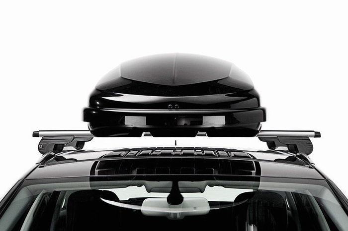 Inter Pack Traxer 6.6 Dachbox, schwarz metallic