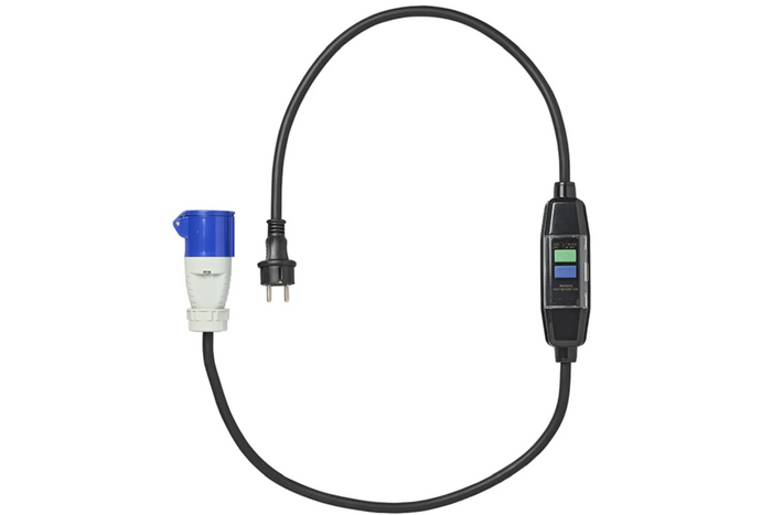 Schuko/CEE-Adapterkabel ProPlus 373589V01DE Fehlerstromschutzschalter 150 cm