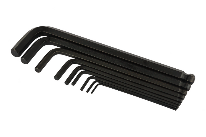 STANLEY Inbusschlüssel, Kugelkopf-Sechskantschlüssel 1,5-10 mm, 9 Stück.