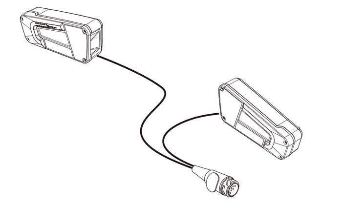 Inter Pack New Spider Fahrradplattformlichter mit Kabelbaum