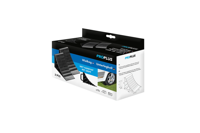 Satz mit zwei ProPlus-Radkeilen 341347 h:102mm 4000kg