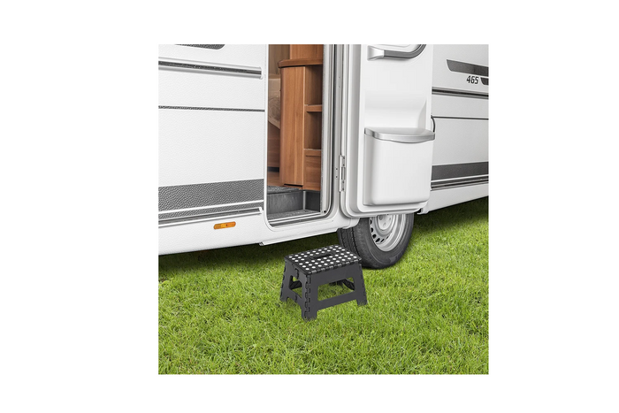 ProPlus 770822 Anhängerhocker, klappbarer Plattformhocker, 150 kg