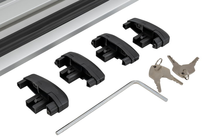 Inter Pack Virgo RR 120 (G2) Dachträger für offene Dachreling