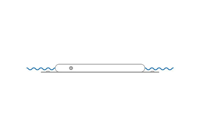 ProPlus 751960V03 Zeltmatte, wasserdichter Boden für Vorzelt 2,5 x 4,5 m