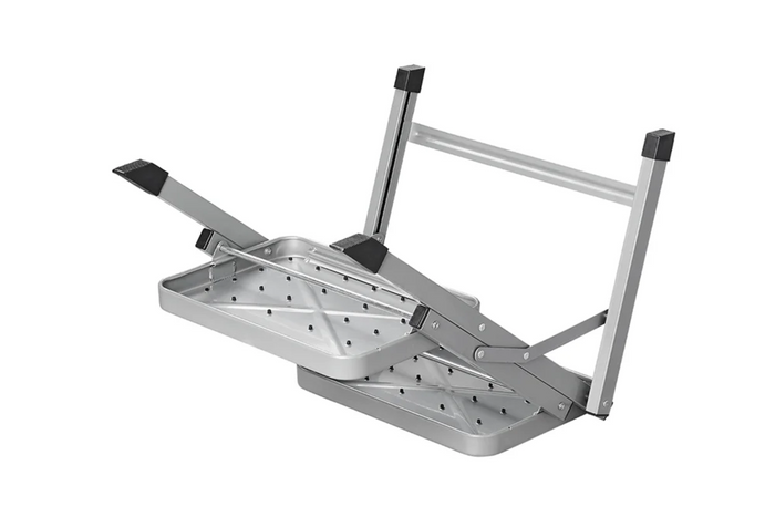 ProPlus 360823V01 Faltbare Campingtreppe, Zweistufentreppe, 150 kg