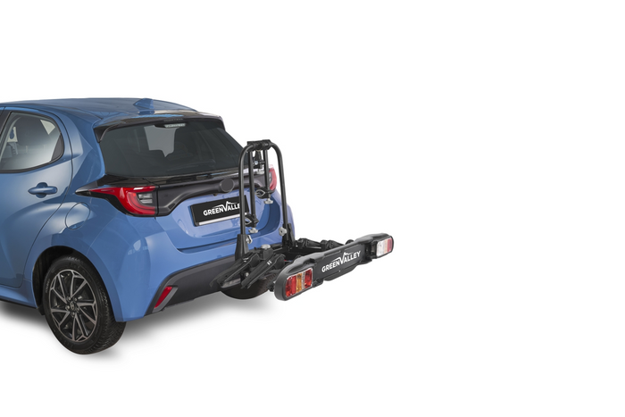 Green Valley Discovery 3 - Anhängerkupplungs-Fahrradträger für 3 Fahrräder