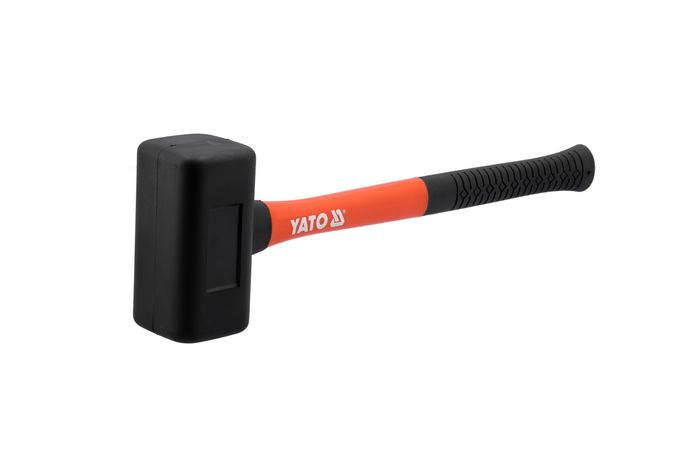 YATO YT-46270 rückstoßfreier Gummihammer, Gewicht 2,4 kg