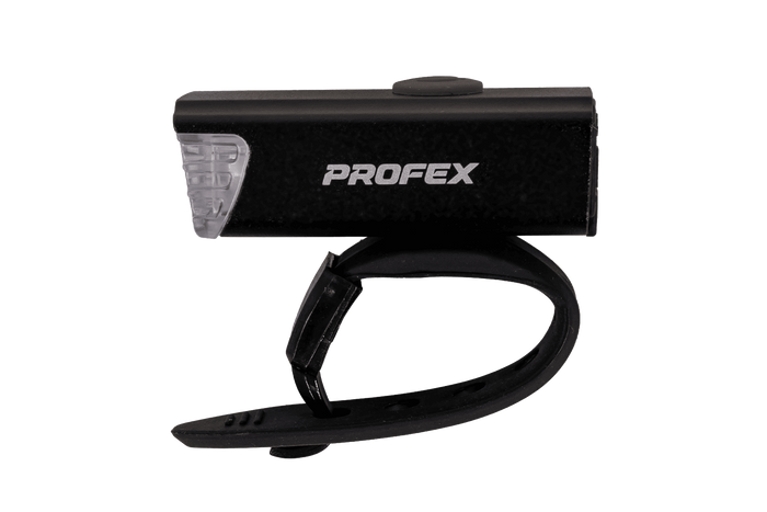 PROFEX 82004 Pro Alu Li-Pol USB Frontleuchte für Fahrräder