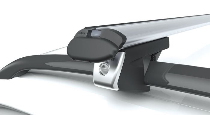 Atera Signo RT 048222 Dachträger für Reling (122 cm) Aluminium