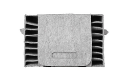 ProPlus 761475V01 Camping-Tellerorganizer, Filz, für 10 Teller