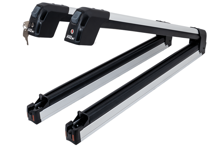 Inter Pack Frostline 6 – ausziehbarer Aluminiumhalter für 6 Paar Ski oder 4 Snowboards