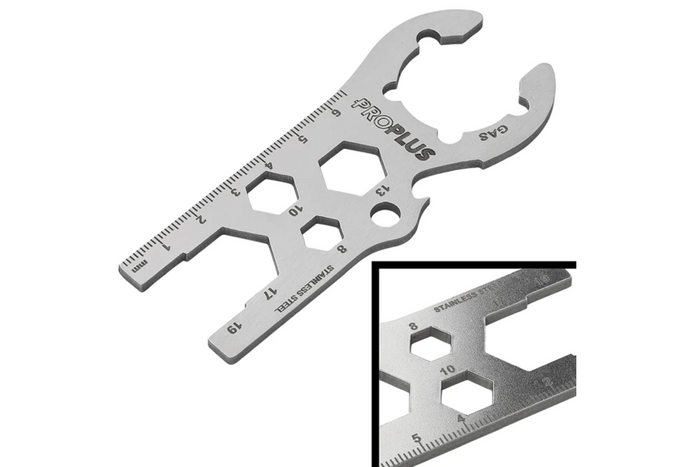 ProPlus 770549DEV01 Gaszylinderschlüssel Multifunktionsschlüssel